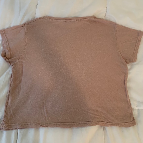 Brandy Melville pastel pink colored shirt - Picture 2 of 3